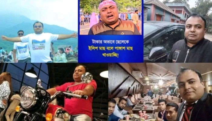 বিলাসী  জীবনযাপনে নেটিজেনদের তীব্র সমালোচনায় রাসেল মাস্টার